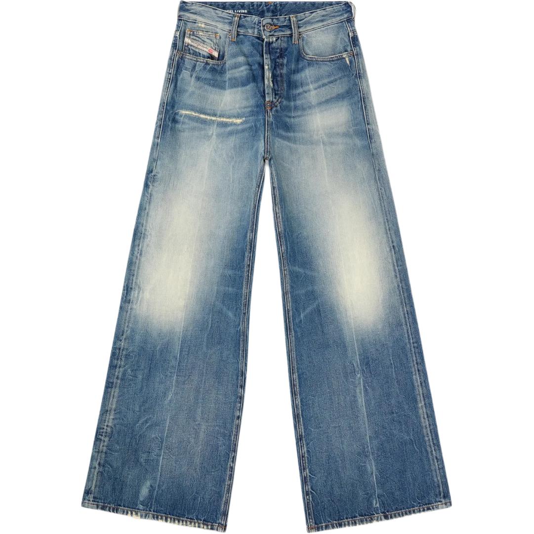 

1996 d сир широкие джинсы DIESEL, синий