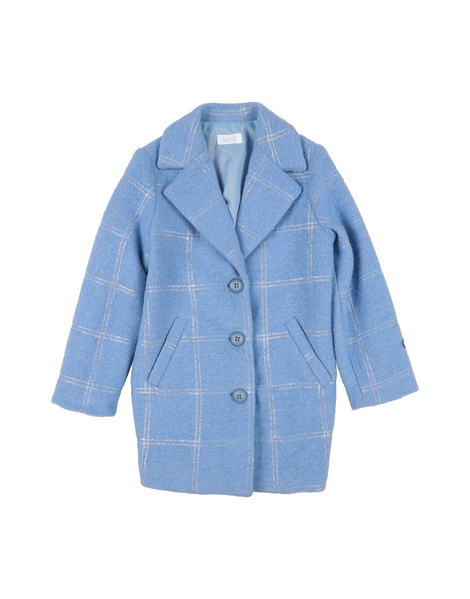 

Пальто для девочек Gaudì, небесно-голубой