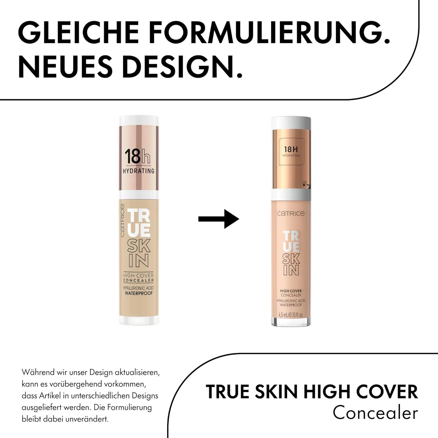 Увлажняющий консилер «True Skin High Cover» от Catrice, оттенок 002 Nude Catrice, 002 Neutral Ivory — фото 3