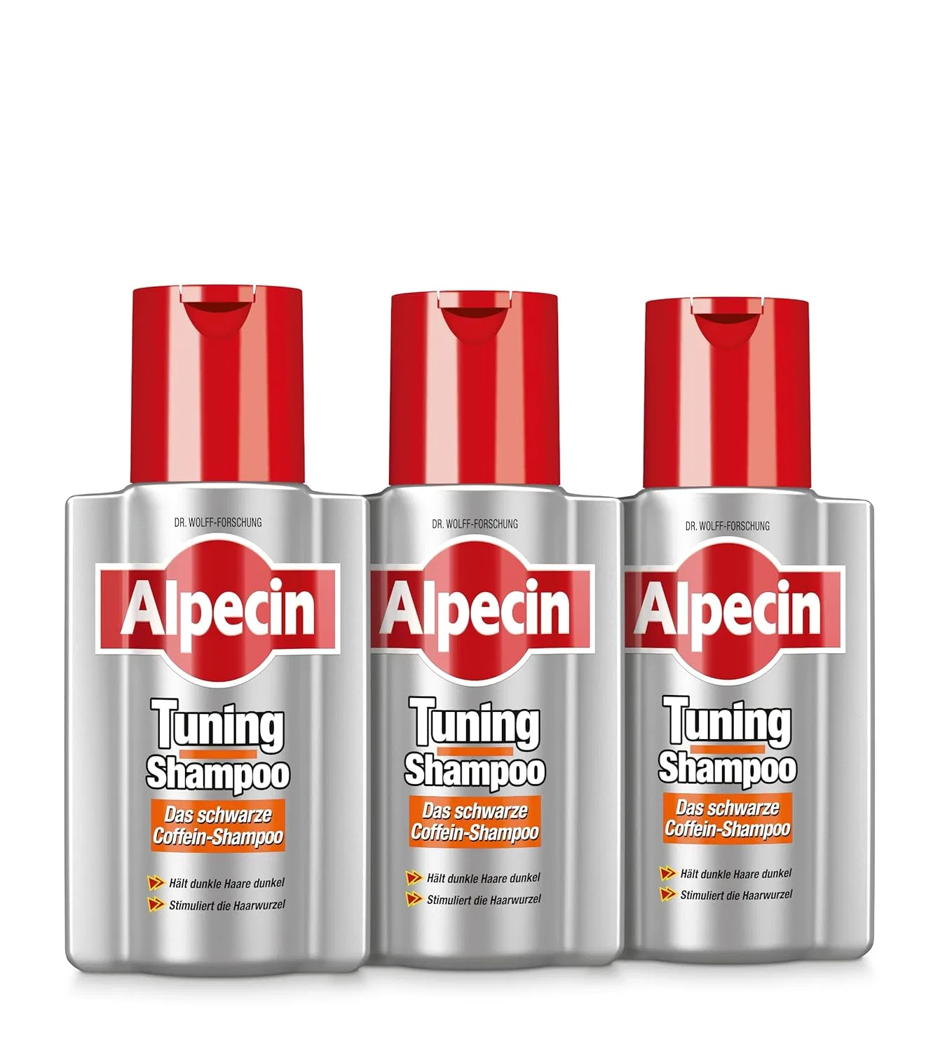 Тонирующий шампунь «Tuning Shampoo» от Alpecin, 3 x 200 мл Alpecin