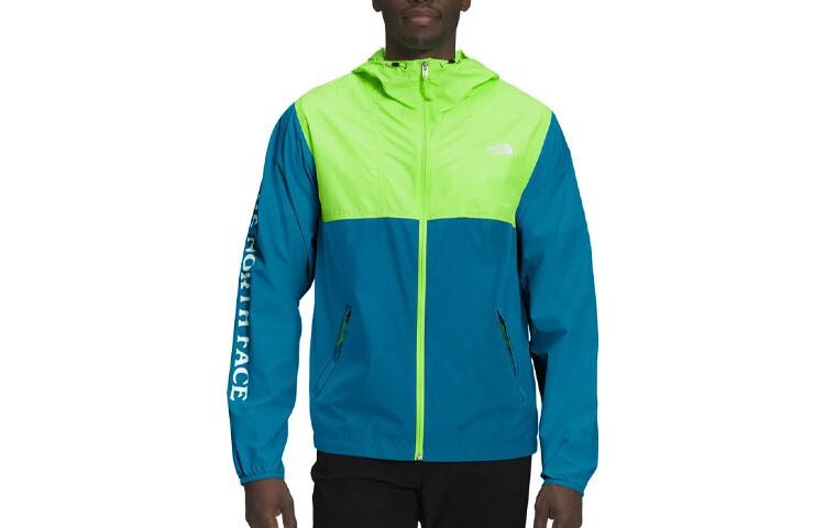 

Куртка мужская Safety Green/Banff Blue The North Face, зеленый/синий