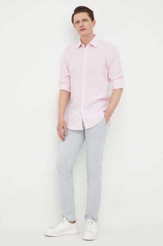 

Брюки BOSS BOSS CASUAL Boss Orange, серый