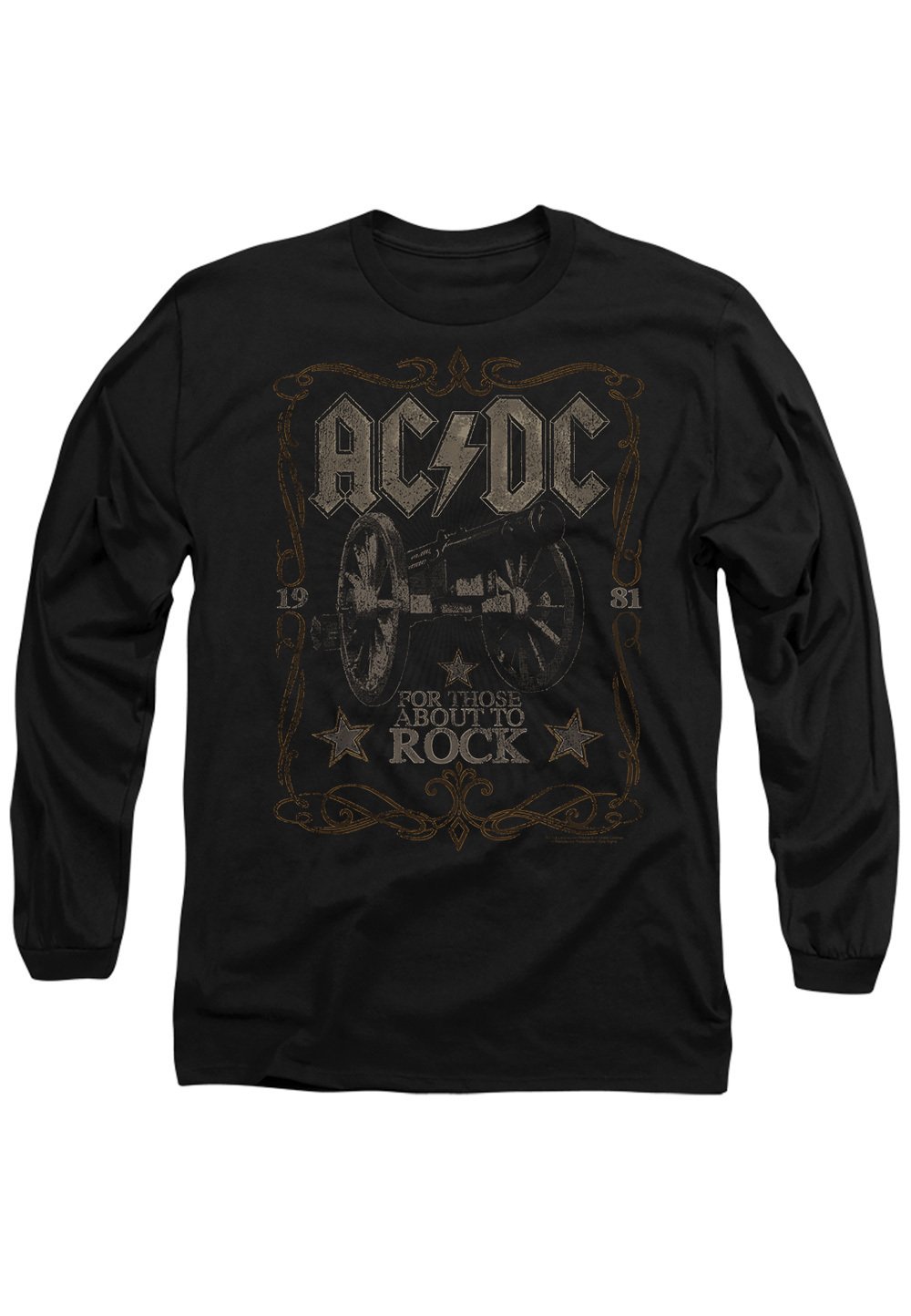 

Топ с длинными рукавами AC/DC ROCK LABEL Cotton Soul, черный