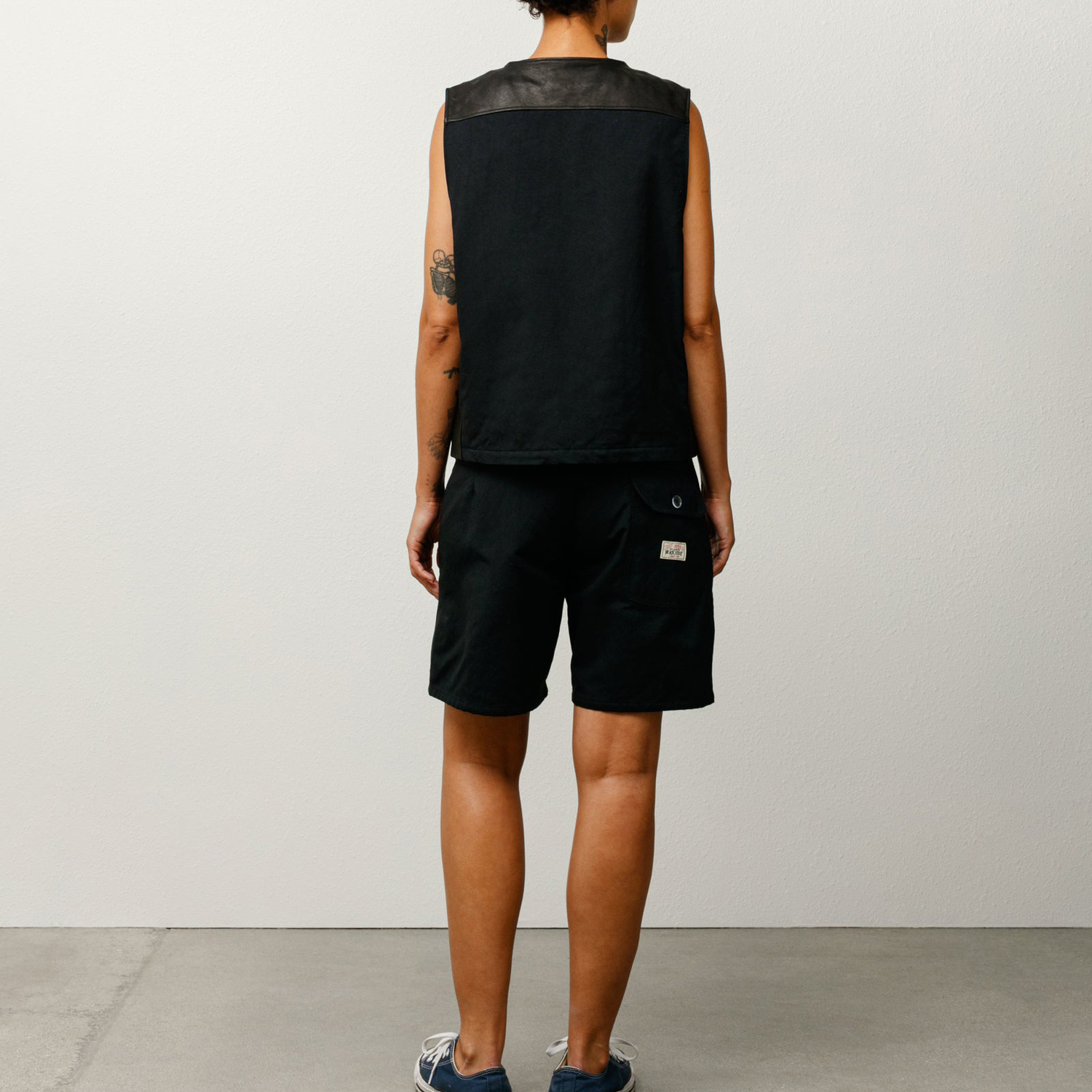 Плавки Our Legacy Collaboration SS25 Work Shop Trunks унисекс Stussy, черный — фото 3