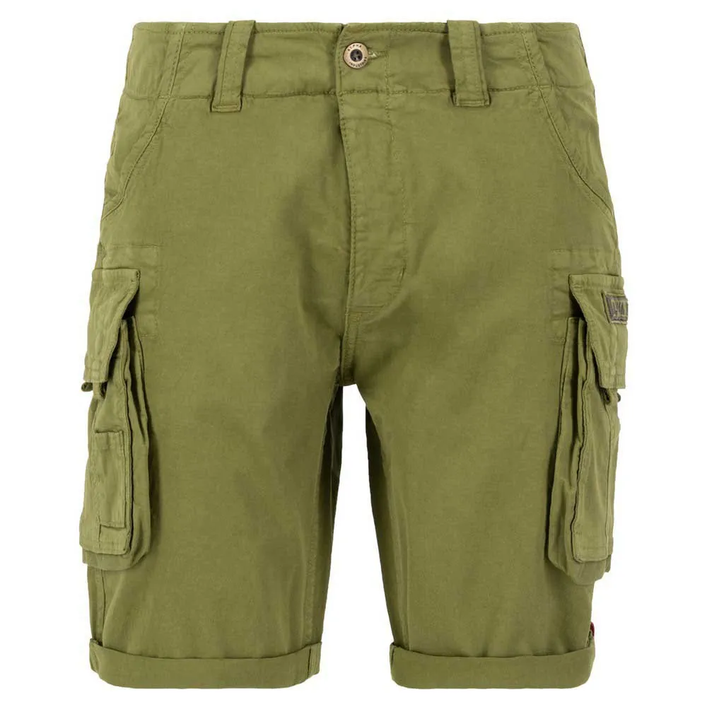 

Шорты Alpha Industries Crew, зеленый