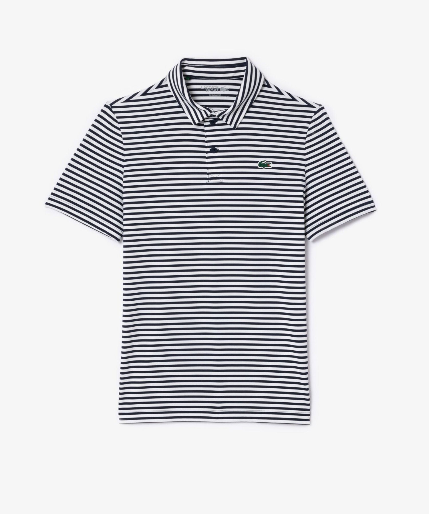 Футболка-поло LACOSTE Navy с УФ-защитой UPF50+ — фото 2