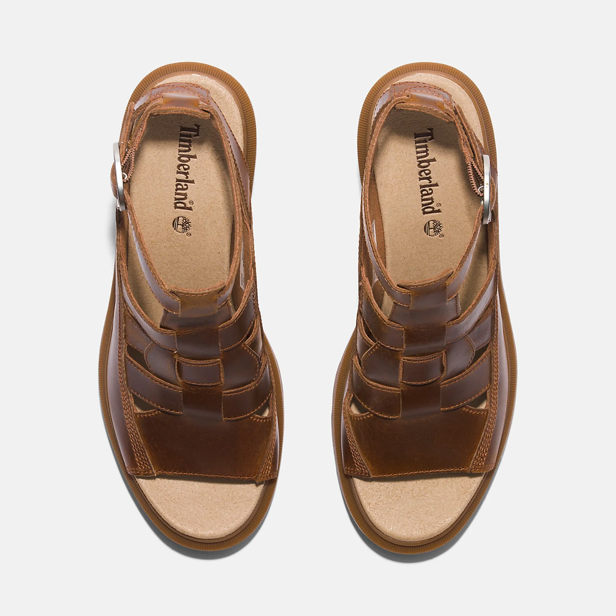 Сандалии Timberland "ALLINGTON HEIGHTS FISHERMAN SANDAL", цвет Rst Full Gra — фото 4