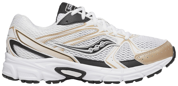 

Кроссовки Saucony Grid Ride Millennium 'White Gold Black', белый
