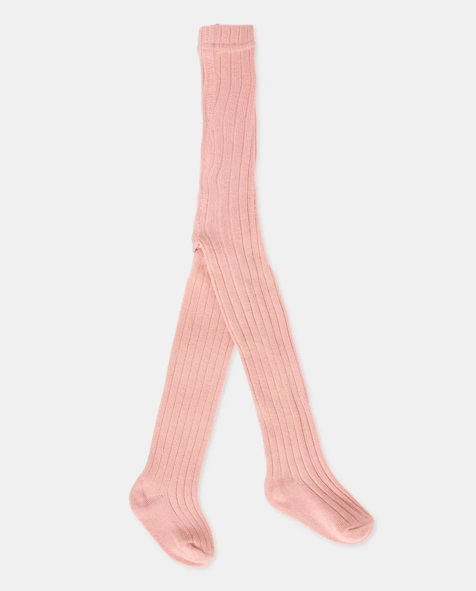 

Базовый ребристый боди для девочки-младенца Cotton Juice, розовый