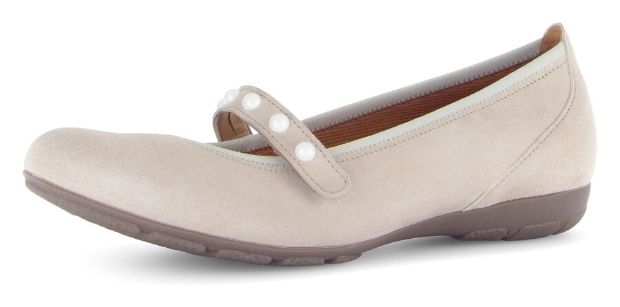 Балетки с ремешком GABOR, Light beige