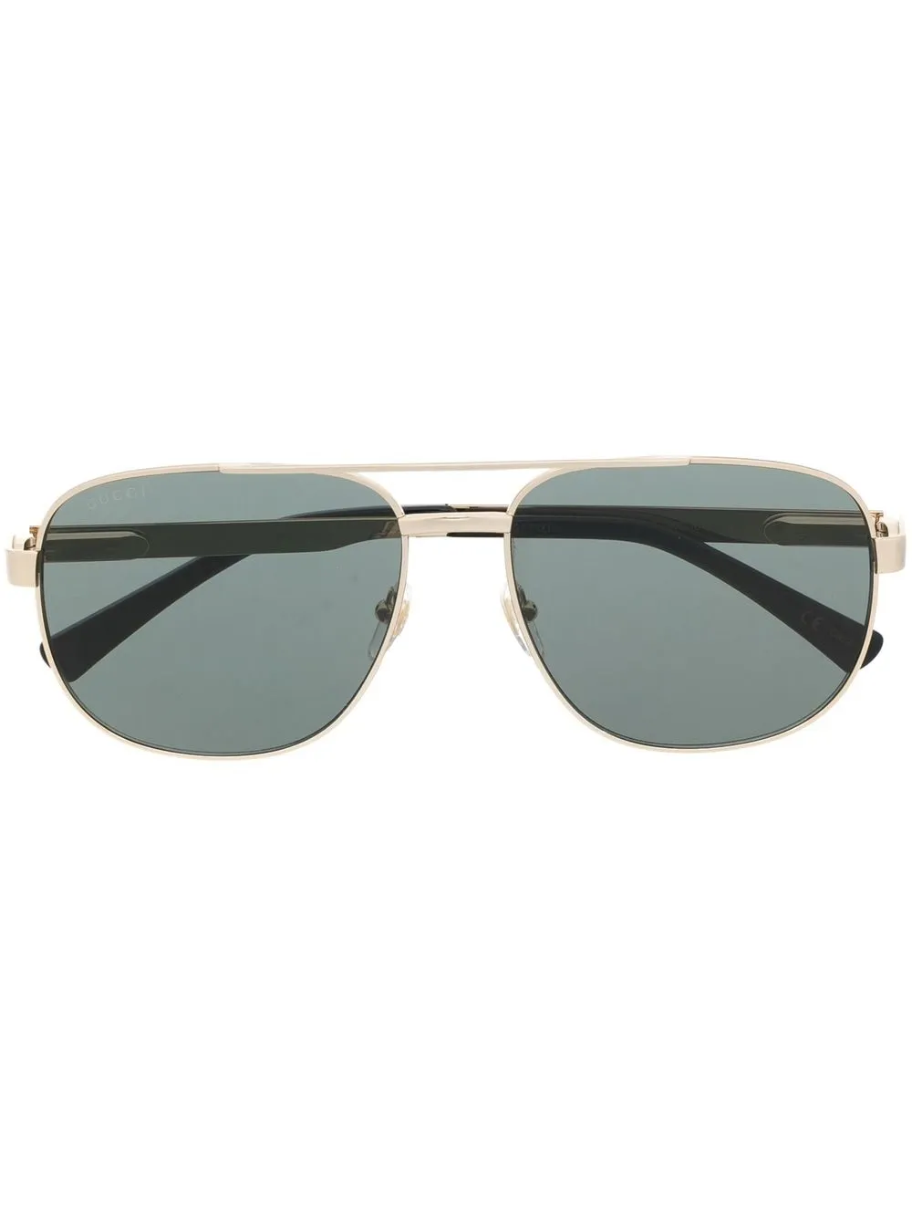 

Солнцезащитные очки в квадратной оправе Gucci Eyewear, золотой