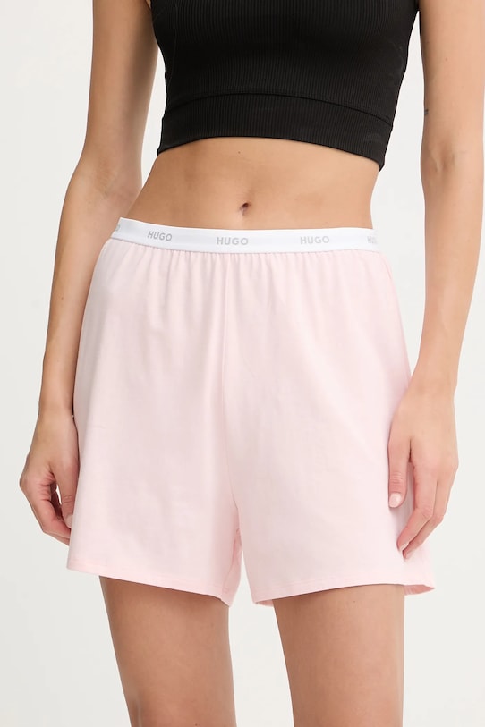 

Пижамные шорты id shorts HUGO, розовый