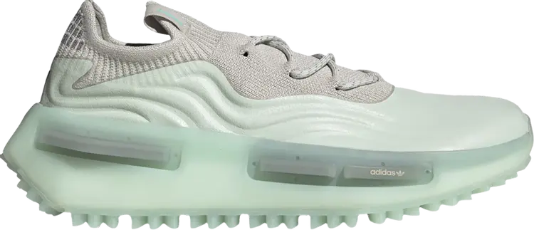 

Кроссовки NMD_S1 'Grey Ice Mint', зеленый