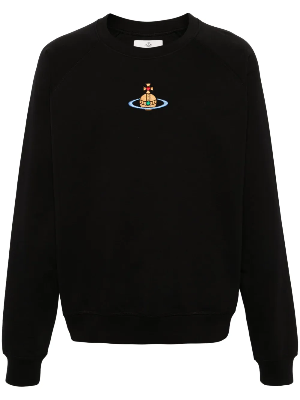 

Толстовка с вышивкой Orb Vivienne Westwood, черный
