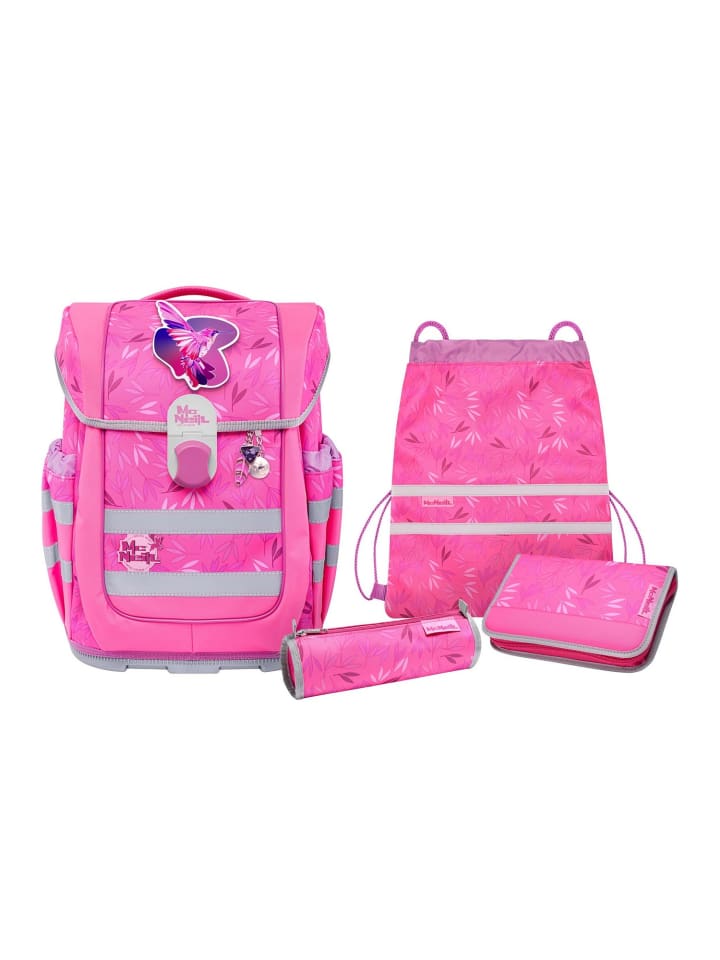 

McNeill Набор школьных сумок ERGO COMPLETE DIN из 5 предметов, цвет BIRDY, розовый