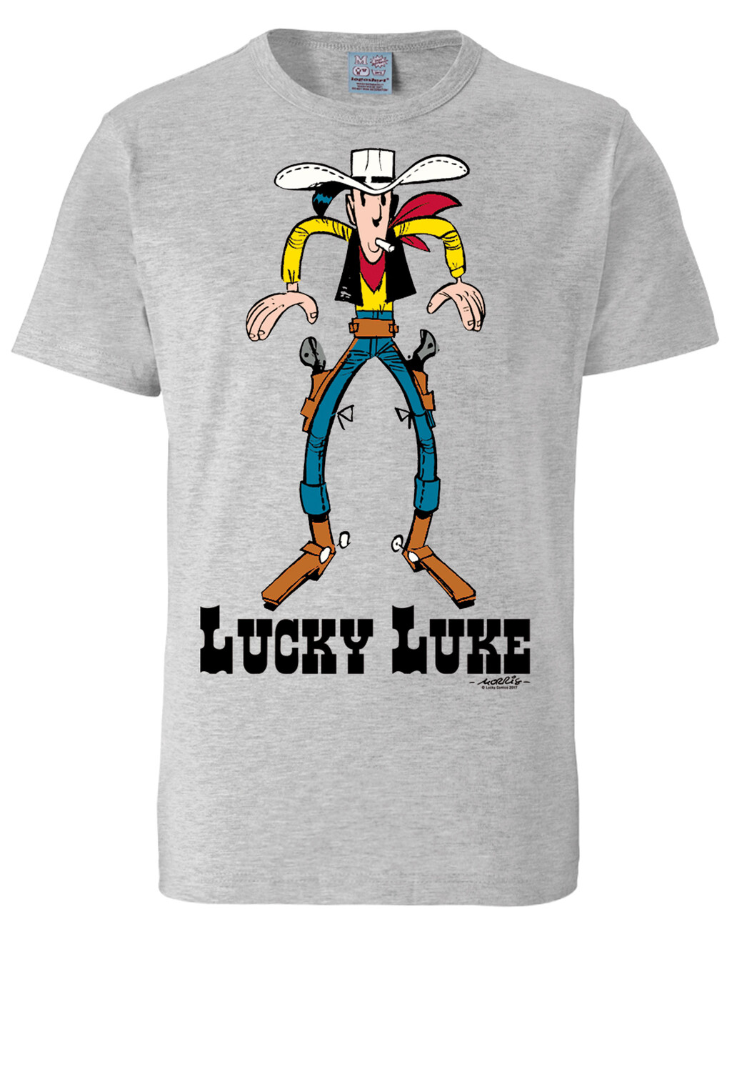 

Футболка Logoshirt Lucky Luke, серый