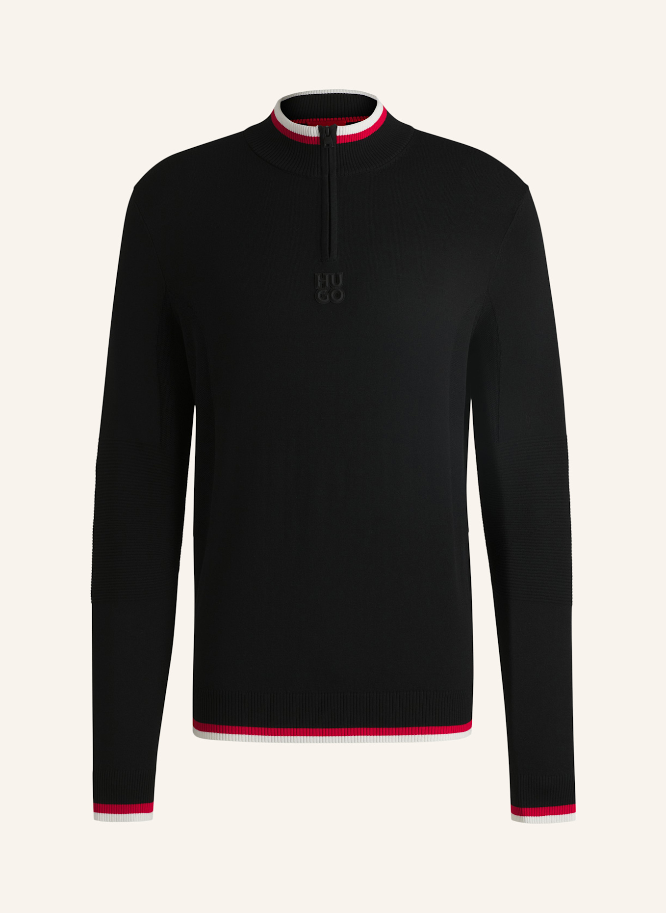 

Свитер Selo Regular Fit Hugo, черный