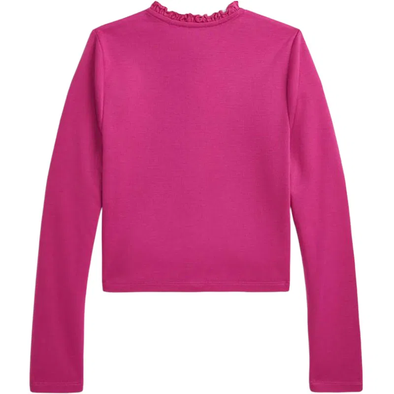 Свитер Preppy Pink Polo Ralph Lauren Kids — фото 3