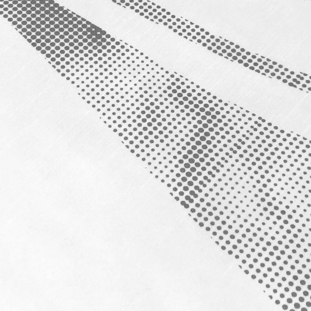 

Раздвижная штора SOERENA, имитация шелка, цифровая печать, 245x60 см, мятый мотив, с фурнитурой HOME WOHNIDEE, серый