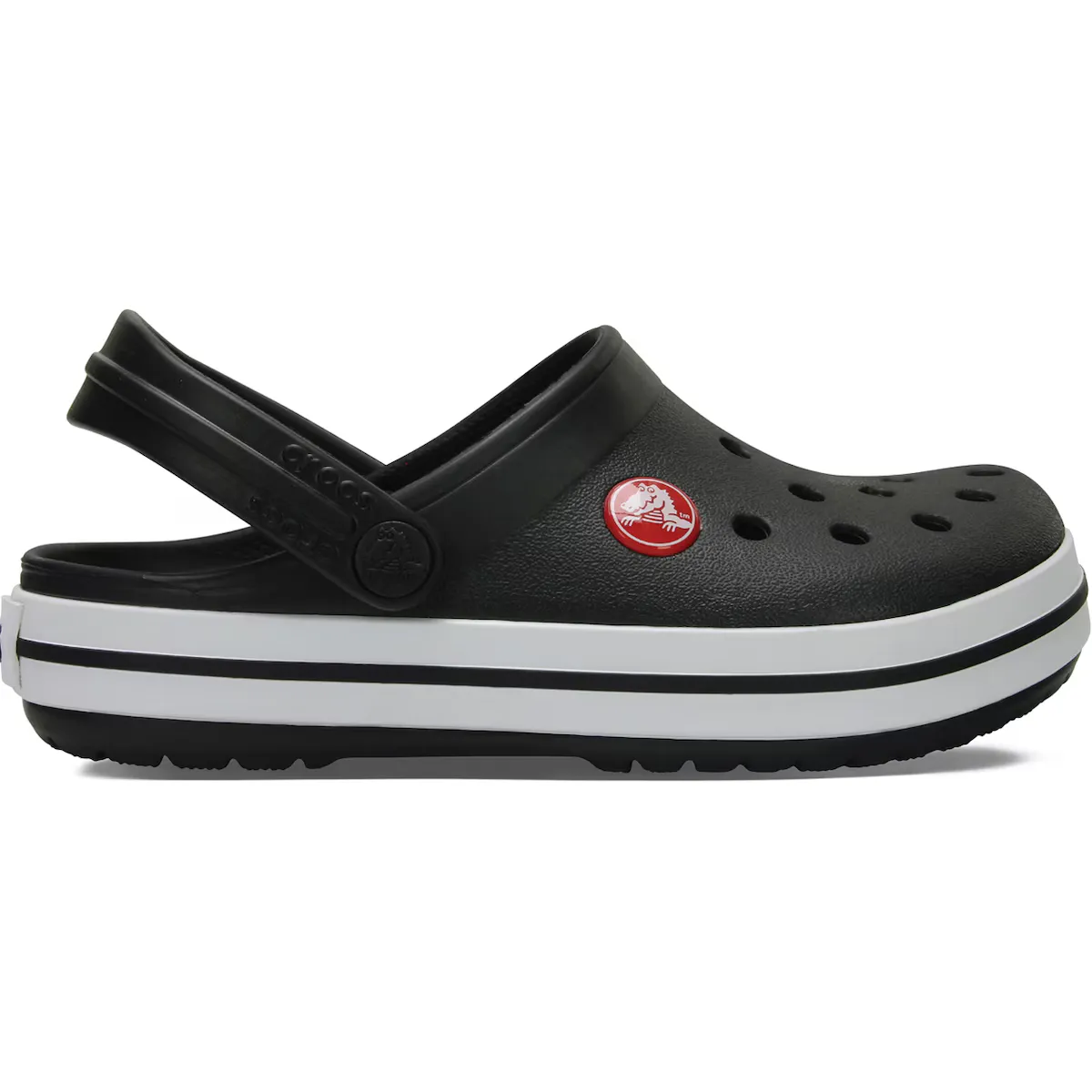 Crocband Clog детские сабо Crocs, чёрный