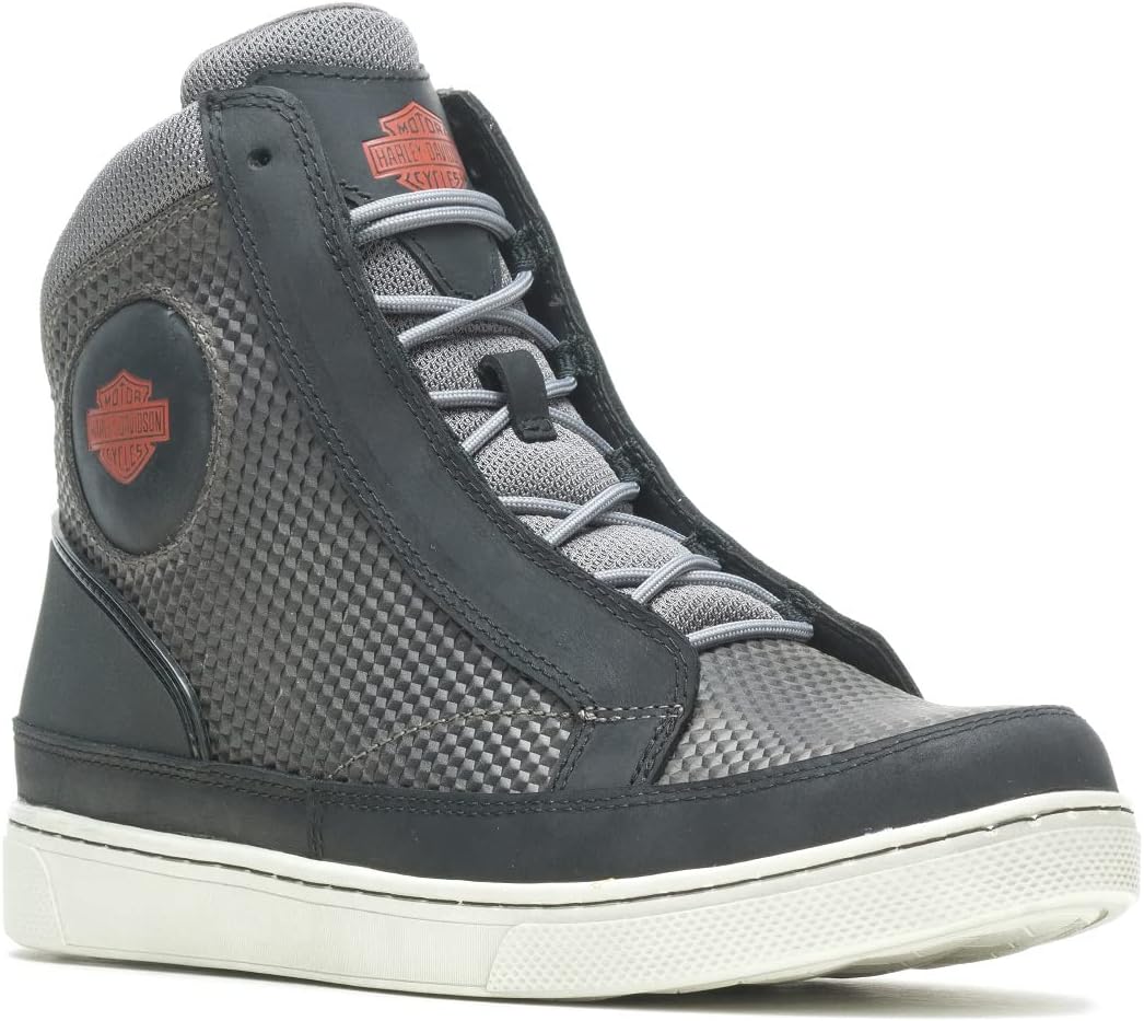 

Мужские мотоциклетные кроссовки Harley-Davidson Vardon Carbon черного или серого цвета D96262