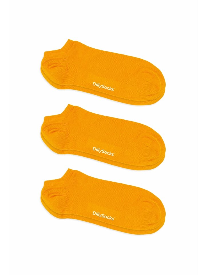 

Носки DillySocks 3er Pack Sneaker One Color Shorties, цвет sunny yellow