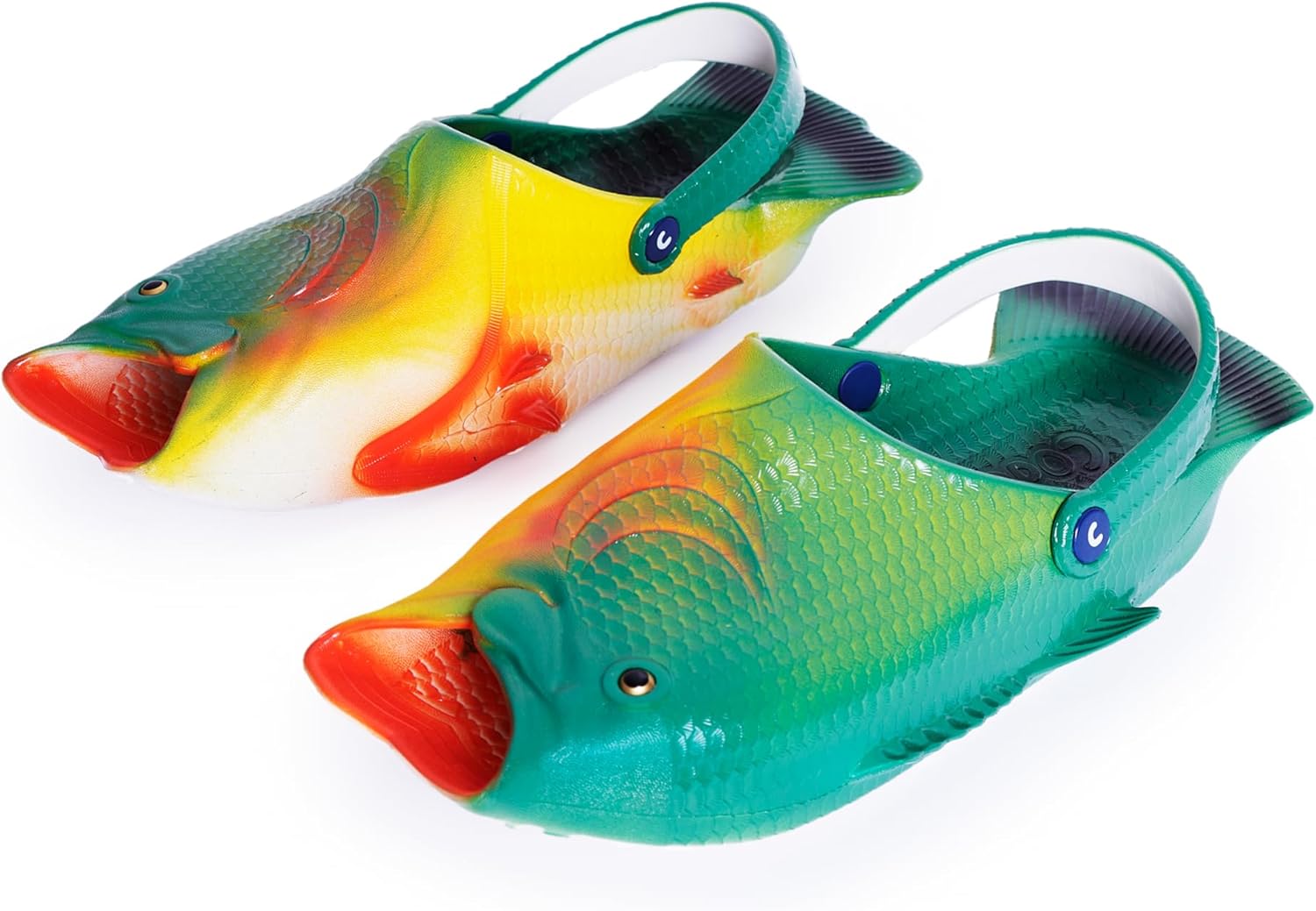 

Сабо Coddies Fish - Спортивные шлепанцы с изображением басса с задним ремешком - Абсолютный предел уродливой обуви - Рыболовные слайды для мужчин и женщин - Идеальные подарки для папы и мамы, Bass