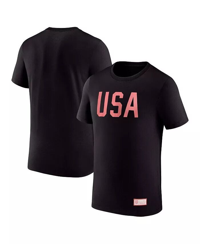 

Мужская черная футболка USMNT Lights Nike, черный