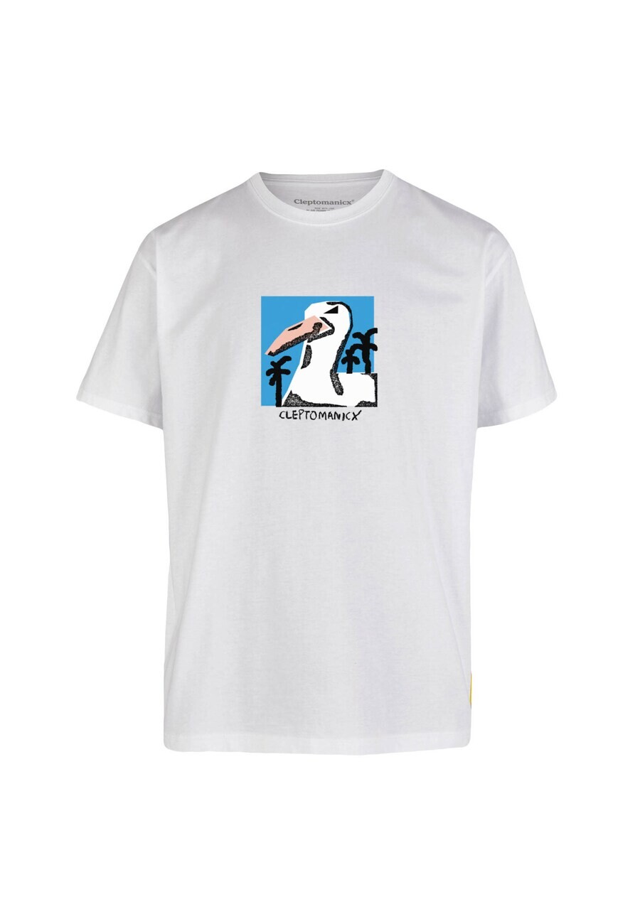 

Спортивная футболка Cleptomanicx Souvenir, белый