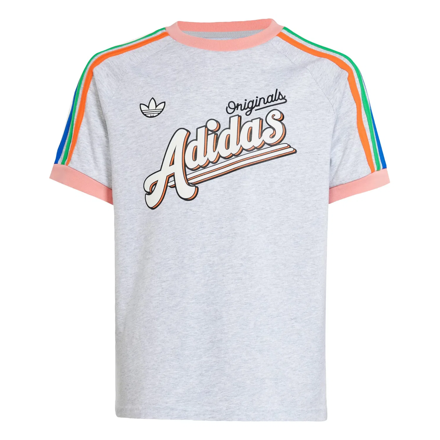 Футболка Adidas Originals светло-серого цвета