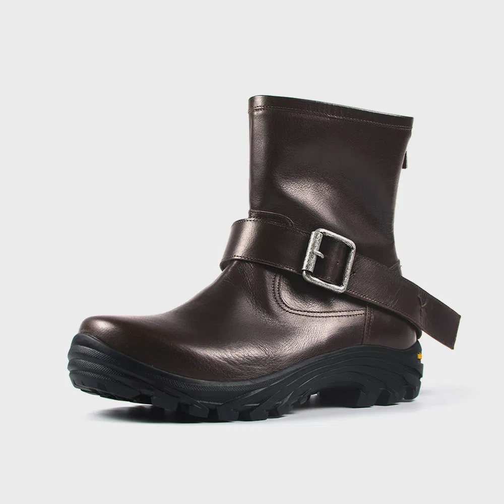 Мужские кожаные челси Yowe Ucan Dark Brown — фото 3