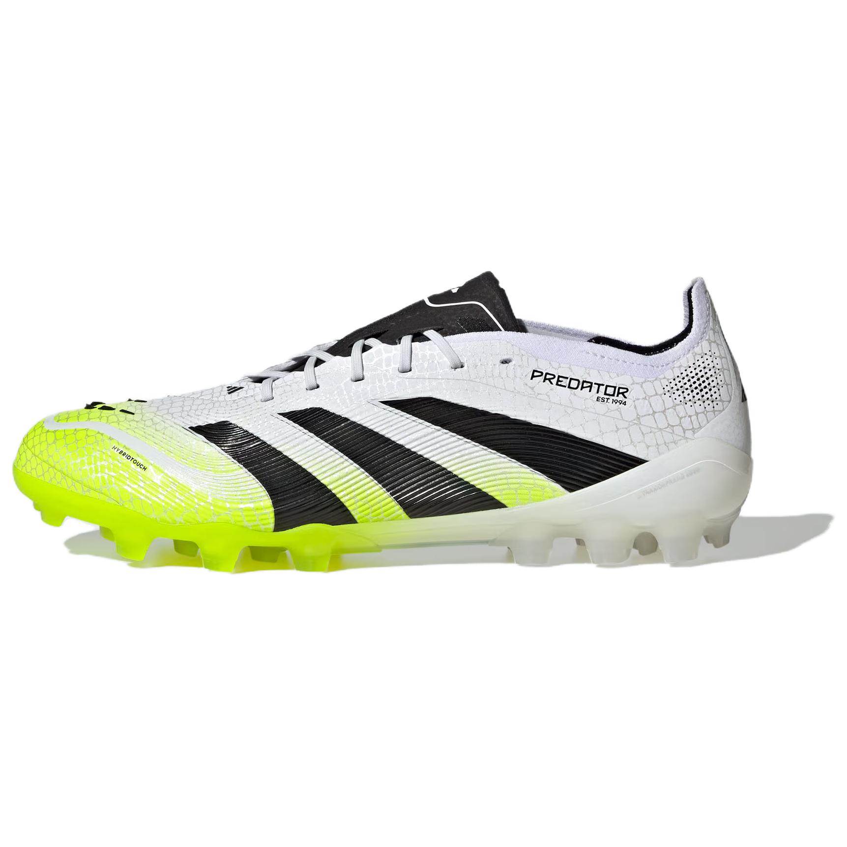 Adidas Футбольные бутсы PREDATOR ELITE износостойкие унисекс белые желтые