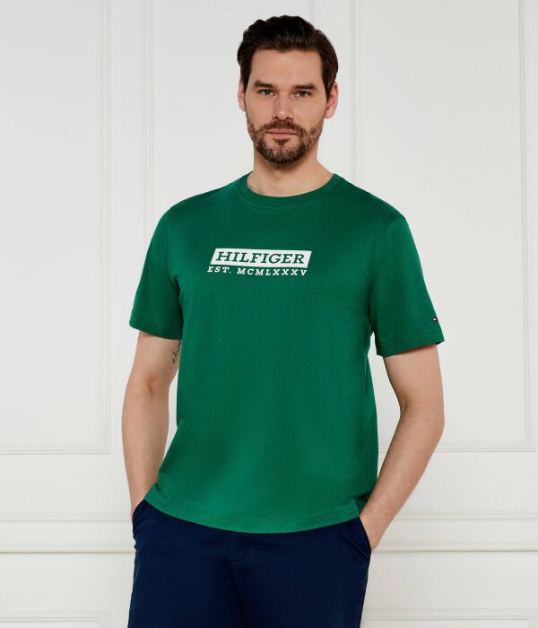 

Футболки Regular fit Tommy Hilfiger, зеленый