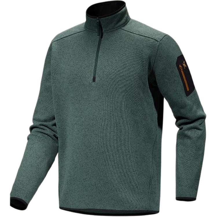 COVERT LT Толстовка мужская Arcteryx, Black Gray II/Black Heather II — фото 2