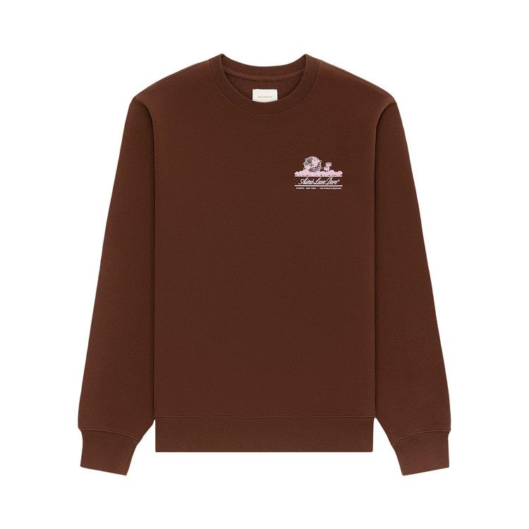 

Толстовка Aimé Leon Dore Unisphere Crewneck Sweatshirt, Potting Soil