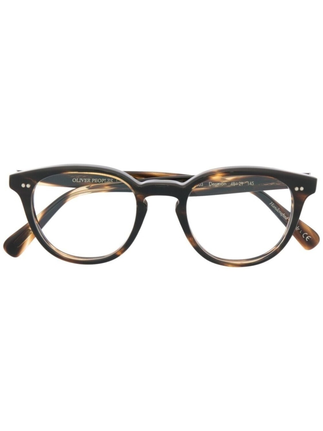 

Oliver Peoples очки Desmon, коричневый