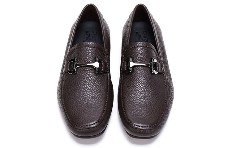 Туфли Ferragamo, ореховый — фото 4