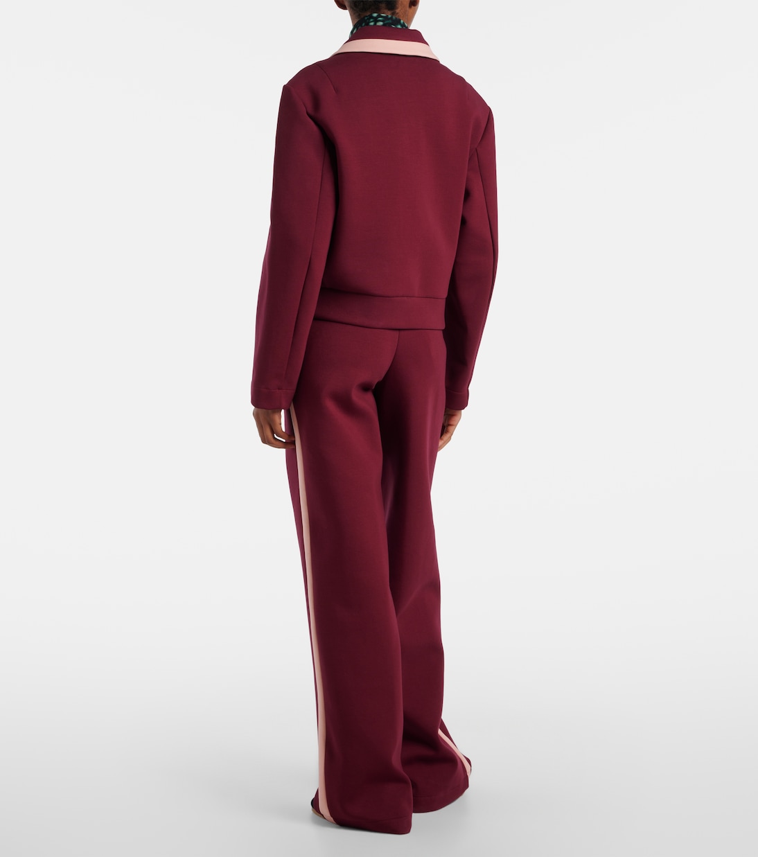 Куртка из смесовой хлопковой ткани Dries Van Noten, Bordeaux — фото 3