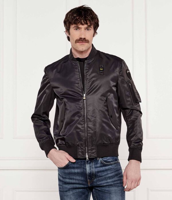 

Куртка-Бомбер рокки Regular fit Blauer, черный