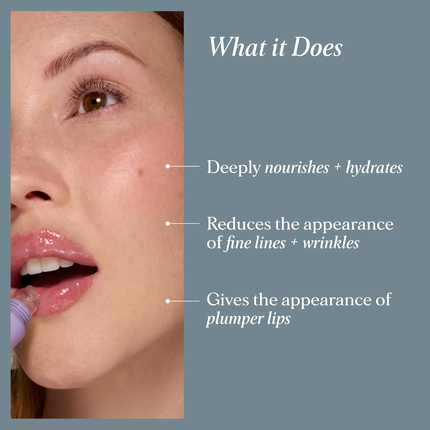 Alpha-H Peptide Lip Perfector - увлажняющий бальзам для губ с трипептидом-1 и гиалуроновой кислотой, мята, для гладких и упругих губ — фото 2