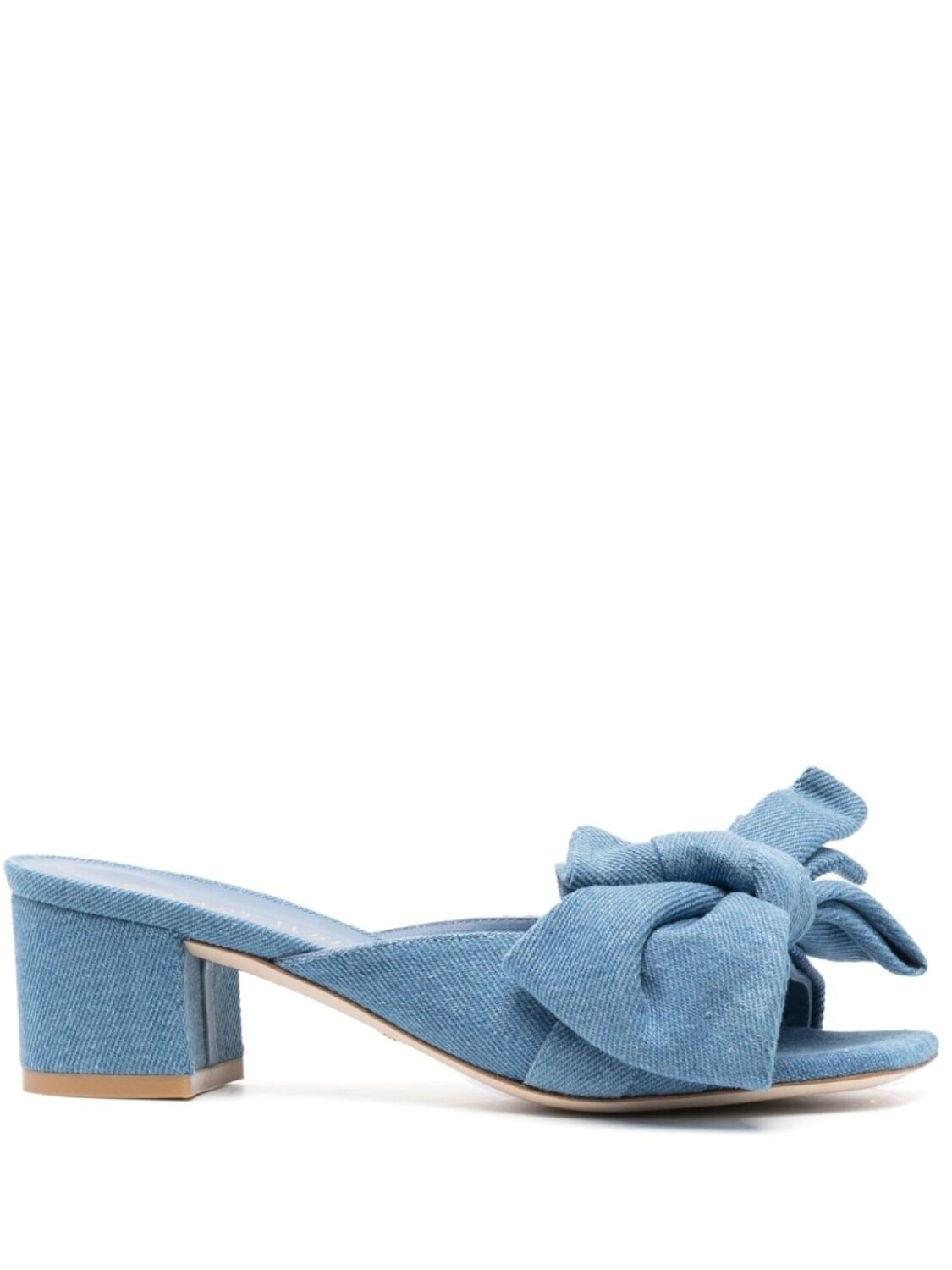 

Stuart Weitzman мюли на каблуке, синий
