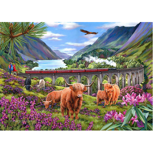 

Пазлы Glenfinnan Ladies Big 500 Puzzle