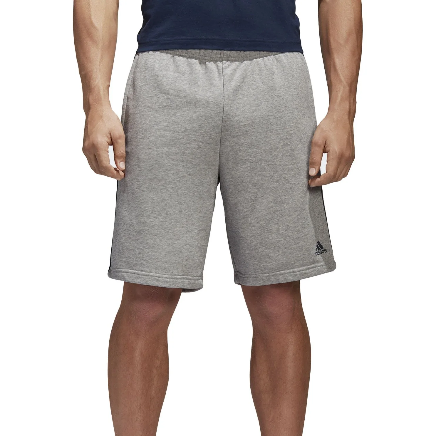 Adidas ESSENTIALS Casual Shorts Men's Gray — фото 3