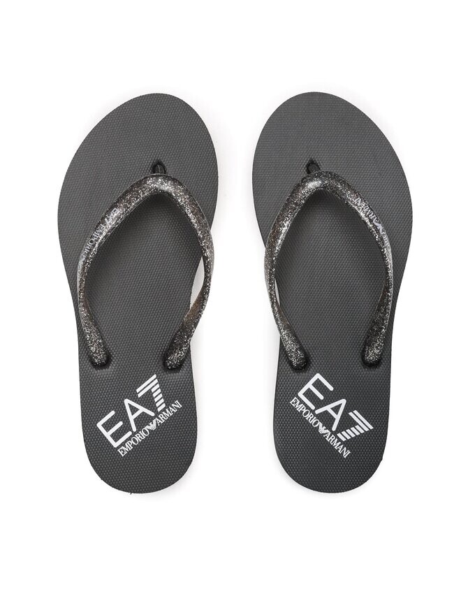 

Шлепки Ea7 Emporio Armani, черный