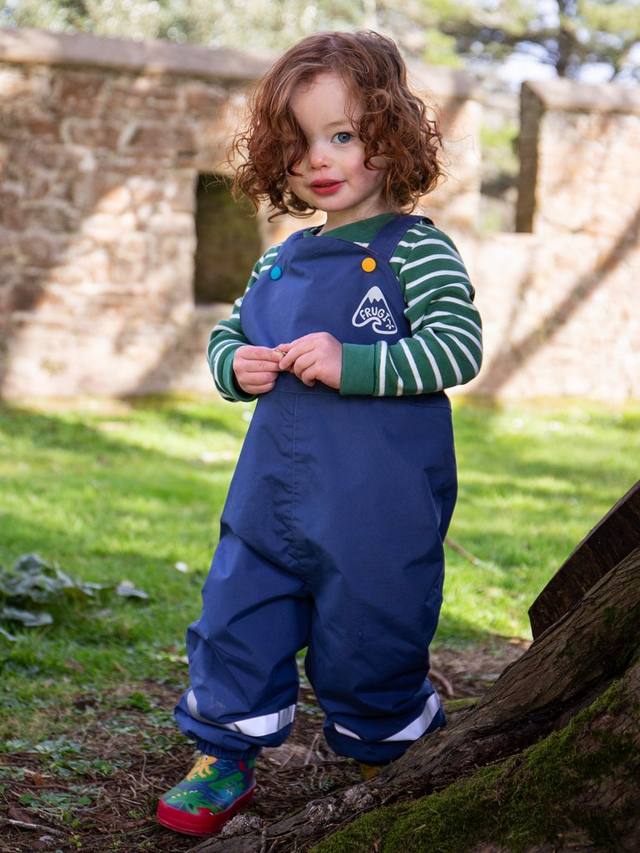 Маленькие водонепроницаемые комбинезоны Frugi, Navy Blue — фото 2