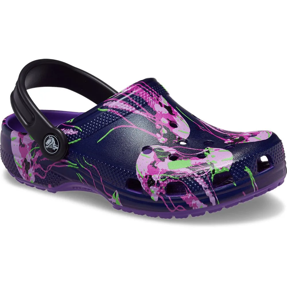

Сабо Crocs Classic Meta Scape, фиолетовый