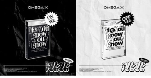 

CD диск Omega X: Iykyk - incl.120pg Photobook, Bill Paper, Sticker, Photocard, Folding Poster + Unit Photocard
