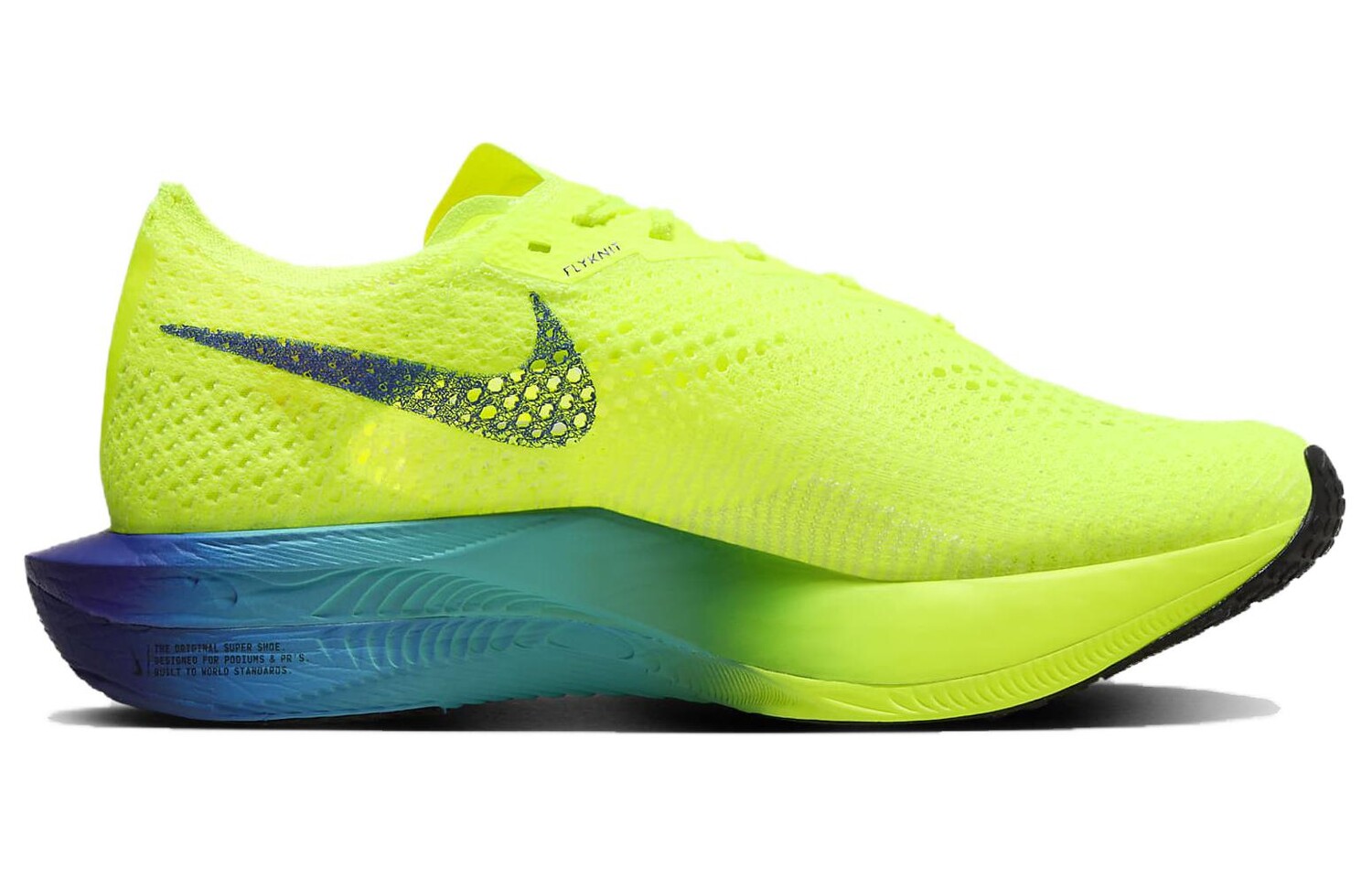 Кроссовки Nike ZoomX Vaporfly Next% 3 для женщин, Yellow — фото 2