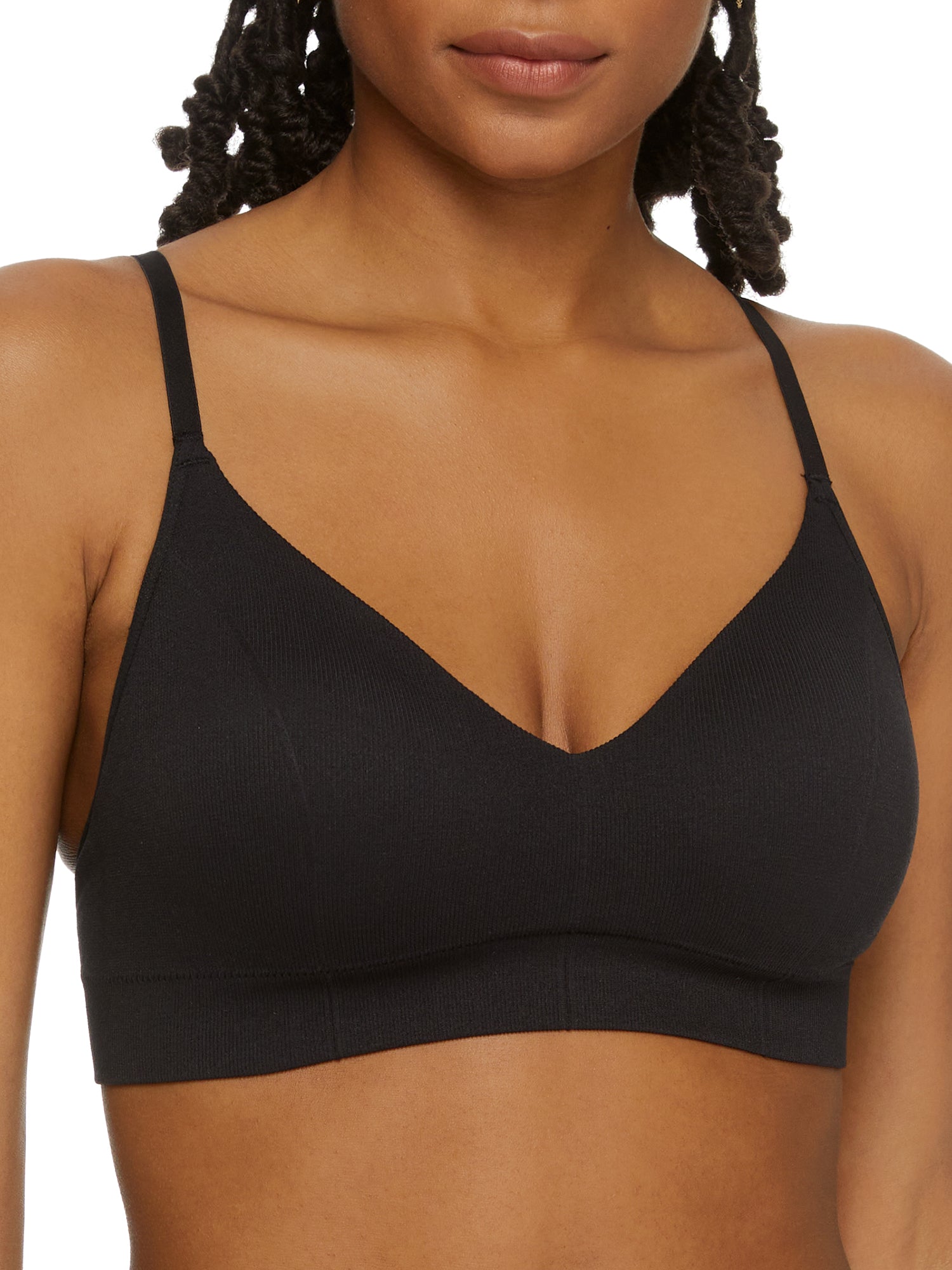 

Бесшовный бюстгальтер без косточек Maidenform Women's Pure Comfort, черный