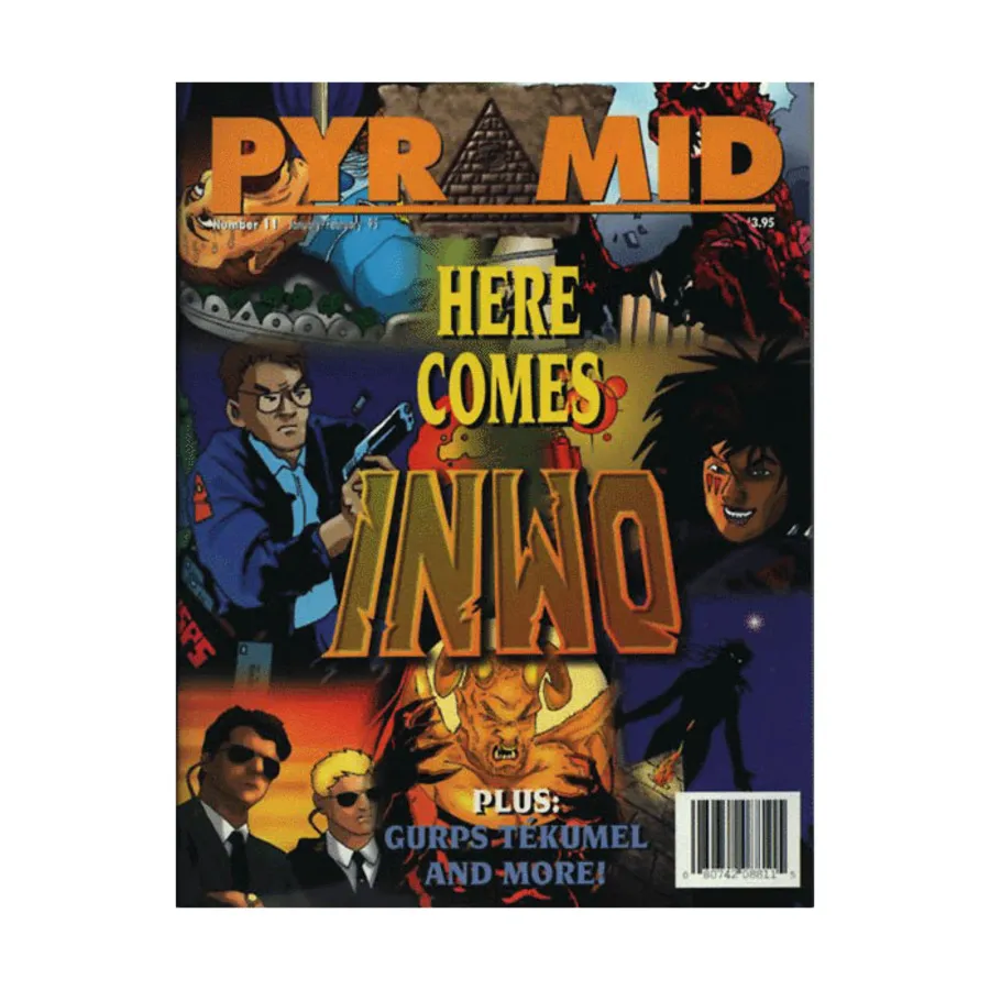 

Журнал #11 "INWO, GURPS Tekumel", Pyramid Magazine